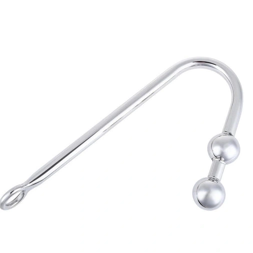 Balls Stainless Pleasurable Two Anal 4417 Hook Steel 0826